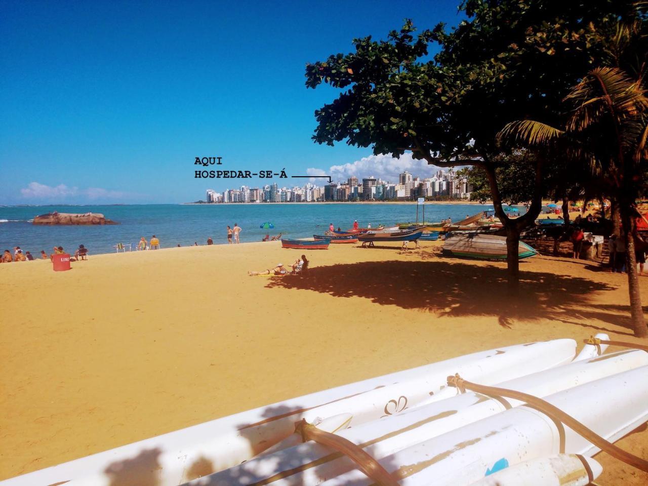 Flat Pasargada 712, Free Bikes, Pe Na Praia Vila Velha  Exterior photo